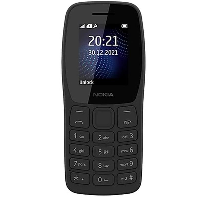 Nokia Ұялы телефоны GSM 105 BLX-D-1.8-0-3 Charcoal 2022 - фото #0
