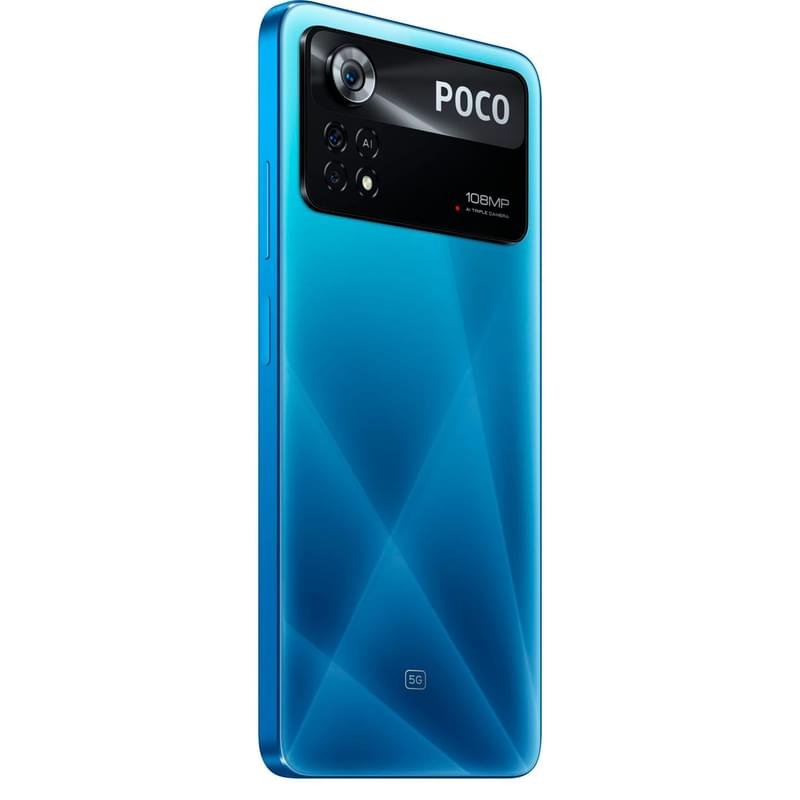 Смартфон Poco X4 Pro 128GB Laser Blue - фото #4