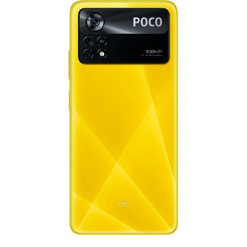 Смартфон Poco X4 Pro 256GB POCO Yellow - фото #2