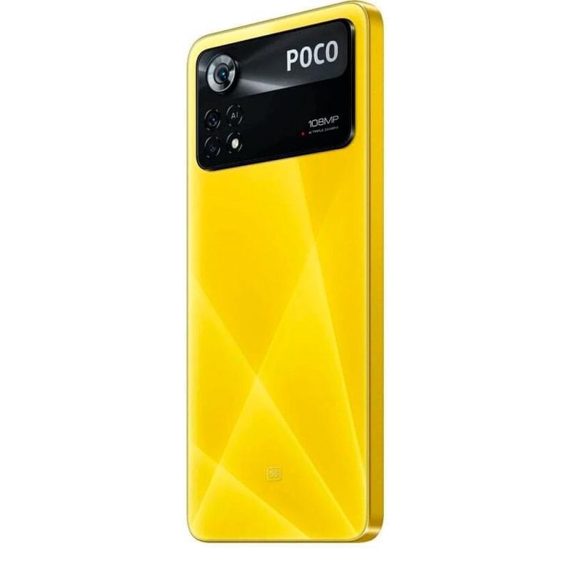 Смартфон Poco X4 Pro 256GB POCO Yellow - фото #5