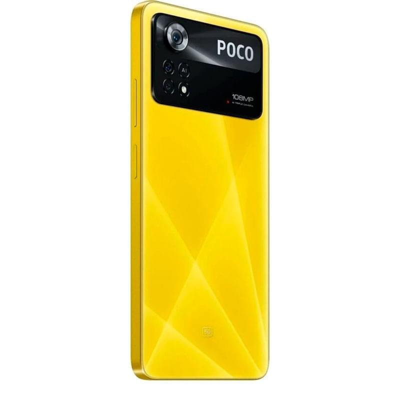 Смартфон Poco X4 Pro 256GB POCO Yellow - фото #6