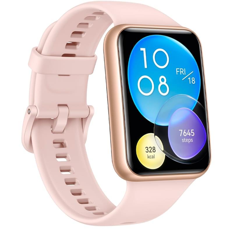 Huawei Watch Fit 2 Active Смарт сағаты, Sakura Pink (Yoda-B09S) - фото #2