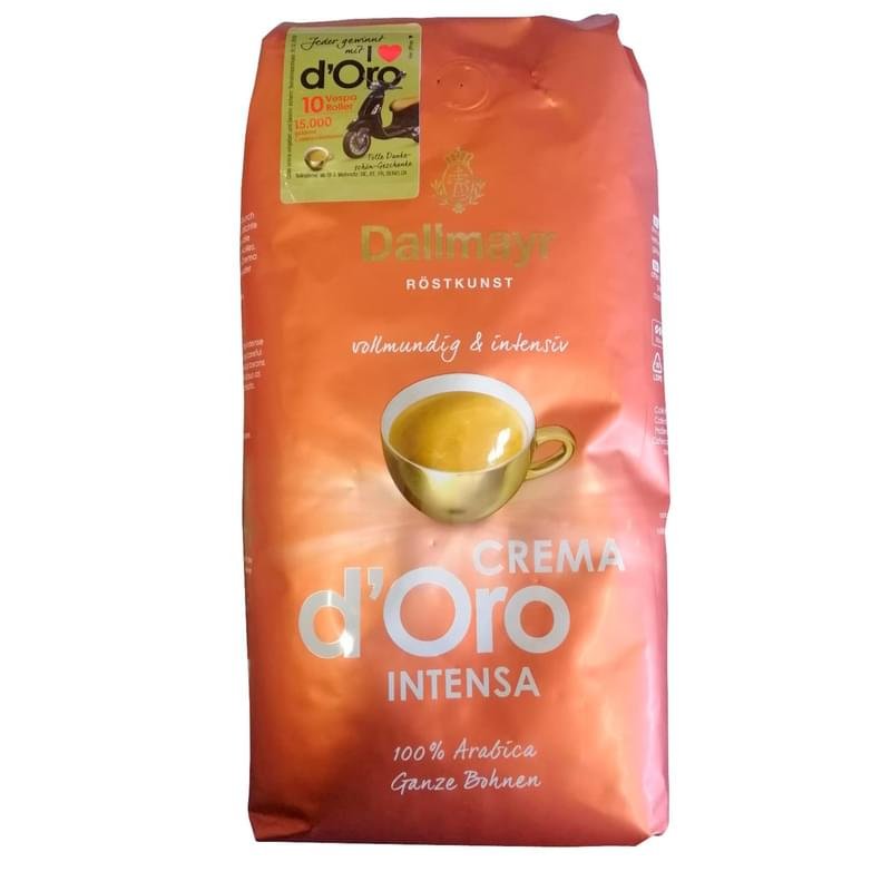 Кофе Dallmayr Crema d’Oro Intensa, зерно 1кг, 7895 - фото #0