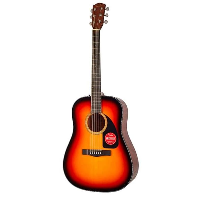Акустическая гитара Fender CD-60 Dread V3 DS Sunburst WN - фото #0