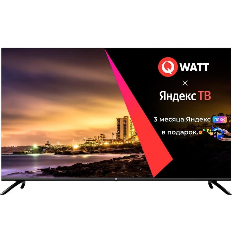 Телевизор QWATT 50" Q50YK-MB LED UHD Smart Black (4K) - фото #0