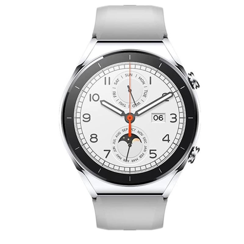 Смарт часы Xiaomi Watch S1, Silver (M2112W1/BHR5560G) - фото #1