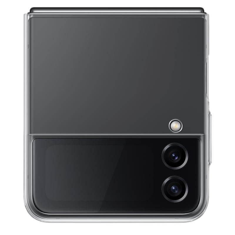 Чехол для Samsung Galaxy Z FLip4 Clear Slim Cover, Transparency (EF-QF721CTEGRU) - фото #0