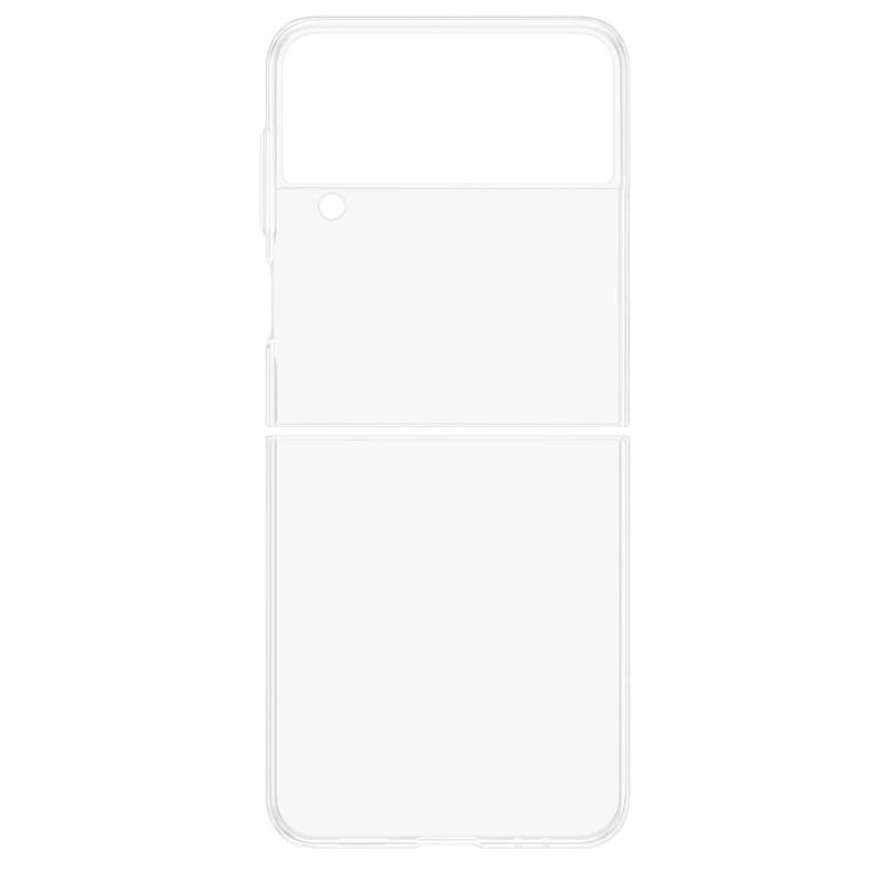 Чехол для Samsung Galaxy Z FLip4 Clear Slim Cover, Transparency (EF-QF721CTEGRU) - фото #1