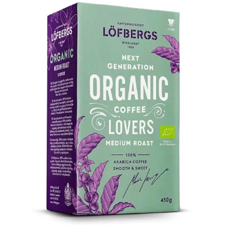 Кофе Lofbergs Organic, молотый 450 г, 8310 - фото #0