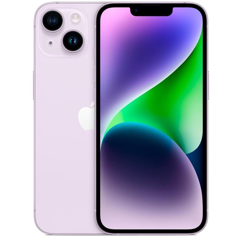 GSM Apple iPhone 14 смартфоны 128GB THX-6.1-12-5 Purple - фото #0