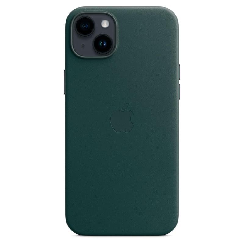 Чехол для iPhone 14 Plus, Leather Case with MagSafe, Forest Green (MPPA3ZM/A) - фото #1