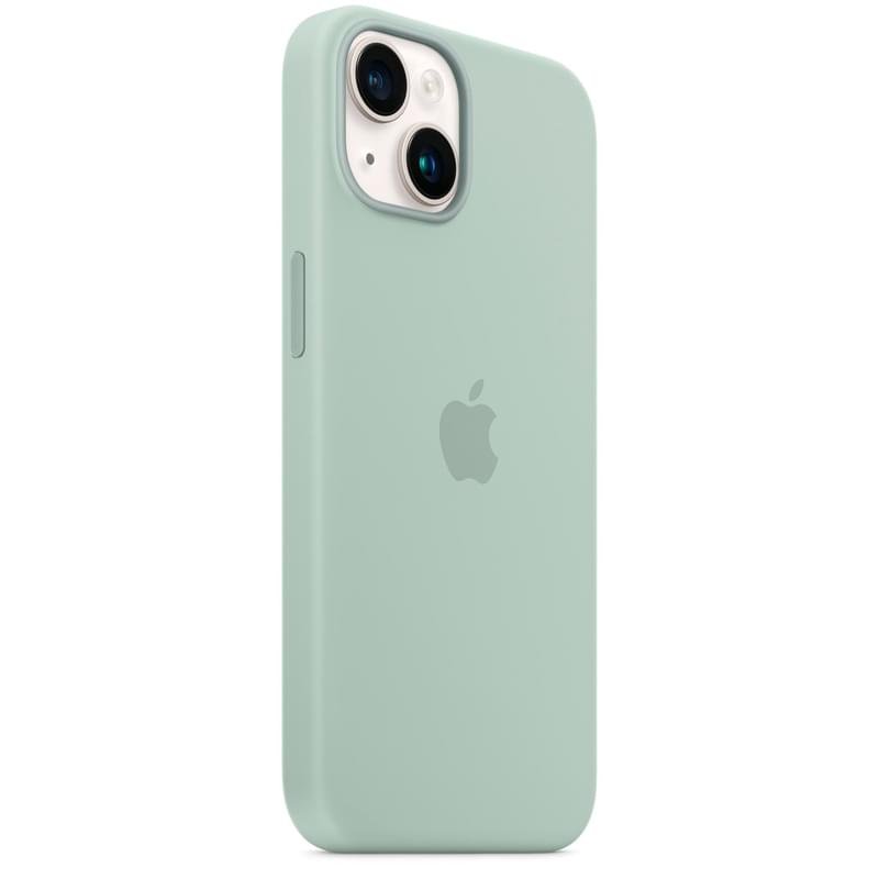 Чехол для iPhone 14, Silicone Case with MagSafe, Succulent (MPT13ZM/A) - фото #5