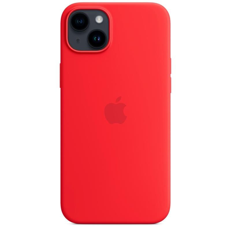 Чехол для iPhone 14 Plus, Silicone Case with MagSafe, (PRODUCT)RED (MPT63ZM/A) - фото #2