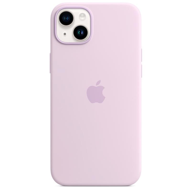 Чехол для iPhone 14 Plus, Silicone Case with MagSafe, Lilac (MPT83ZM/A) - фото #3