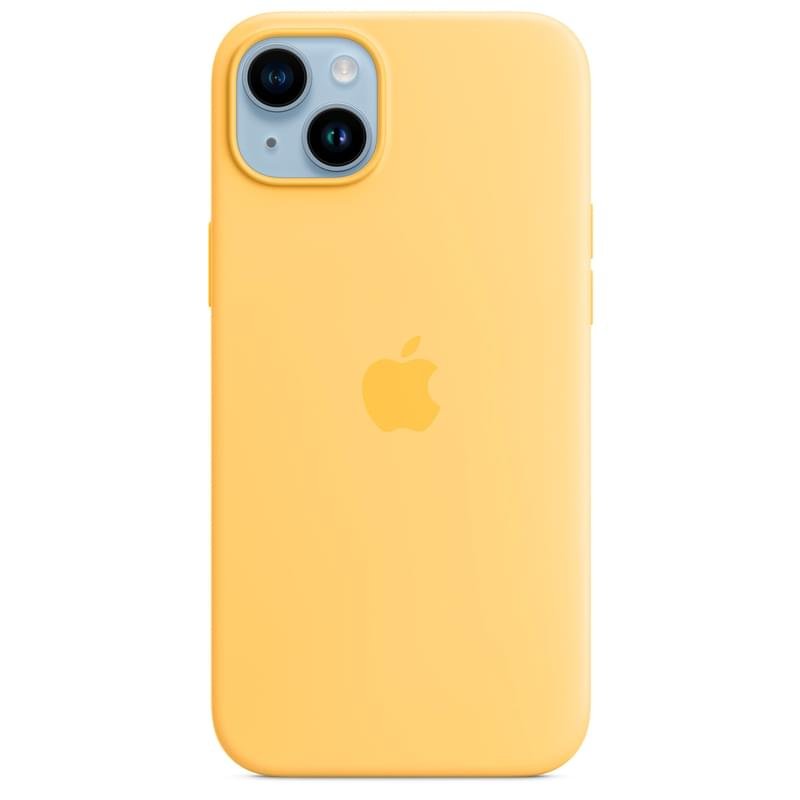 Чехол для iPhone 14 Plus, Silicone Case with MagSafe, Sunglow (MPTD3ZM/A) - фото #0