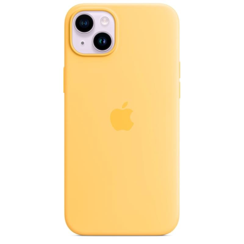 Чехол для iPhone 14 Plus, Silicone Case with MagSafe, Sunglow (MPTD3ZM/A) - фото #1