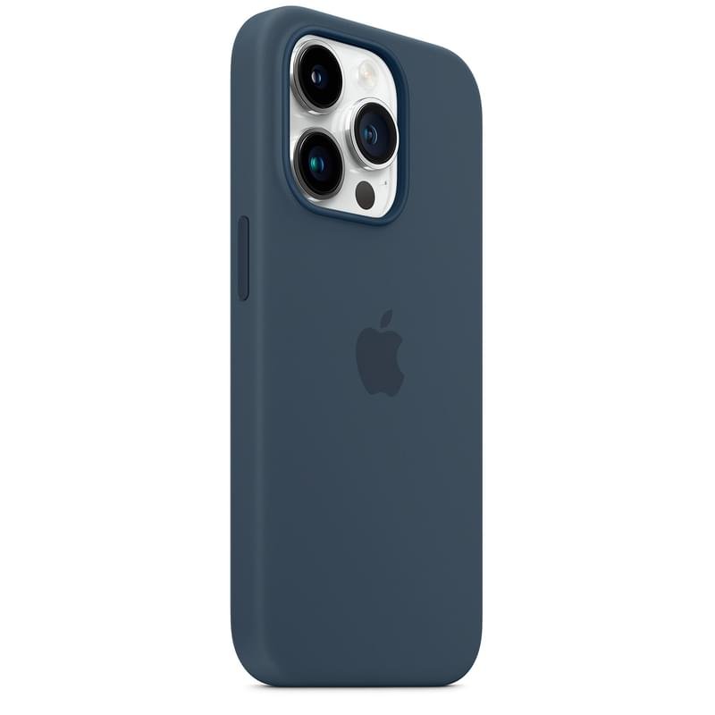 Чехол для iPhone 14 Pro, Silicone Case with MagSafe, Storm Blue (MPTF3ZM/A) - фото #3