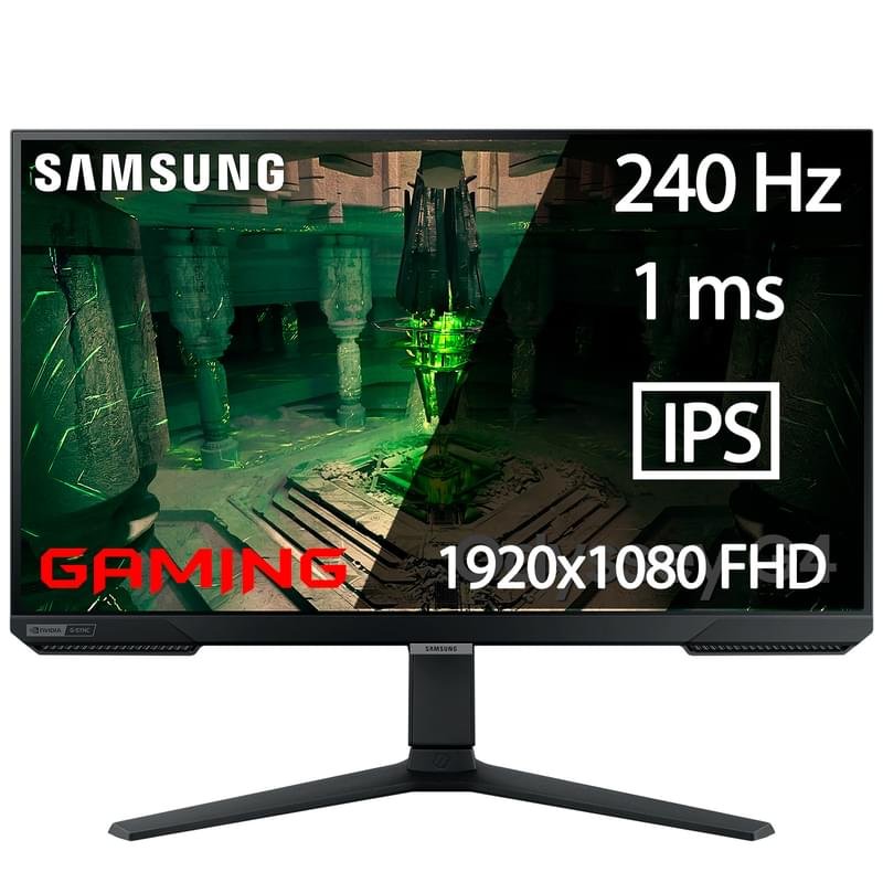 Монитор Игровой 27" Samsung G4 LS27BG400EIXCI 1920x1080 16:9 IPS 240ГЦ (2HDMI+DP) Black - фото #0