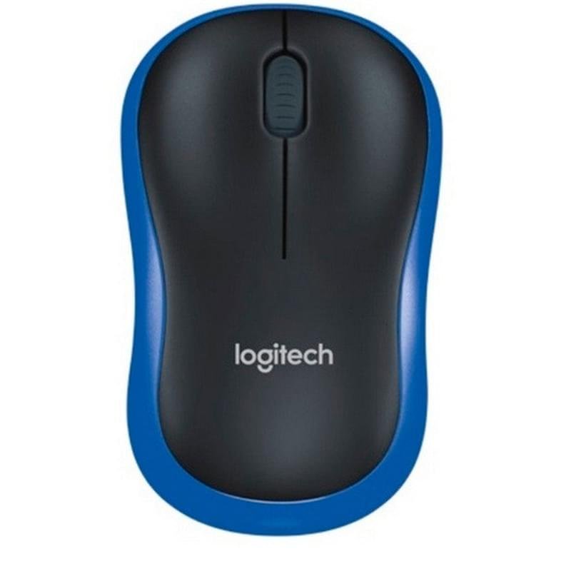 Мышка беспроводная USB Logitech M185, Blue (910-002239) - фото #1