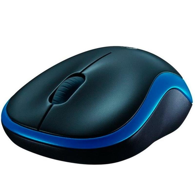 Мышка беспроводная USB Logitech M185, Blue (910-002239) - фото #2