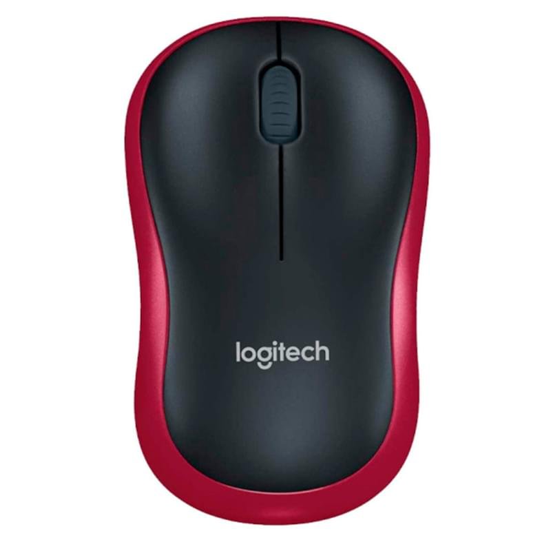 Мышка беспроводная USB Logitech M185, Red (910-002240) - фото #0