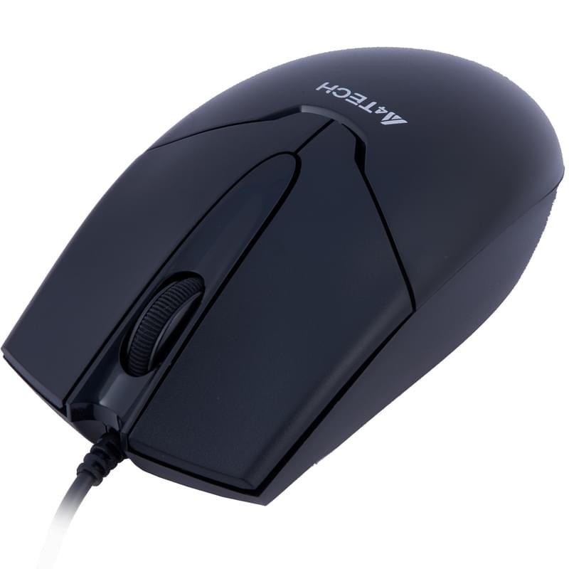 Мышка проводная USB A4tech N-302 Black - фото #2