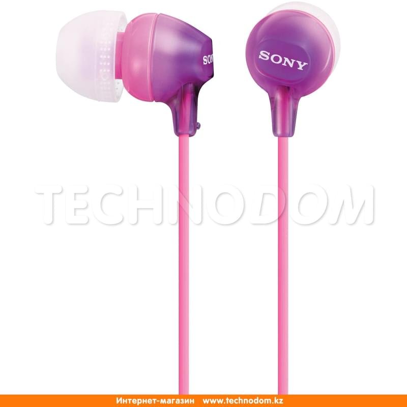 Наушники Вставные Sony MDR-EX15LP, Purple - фото #0