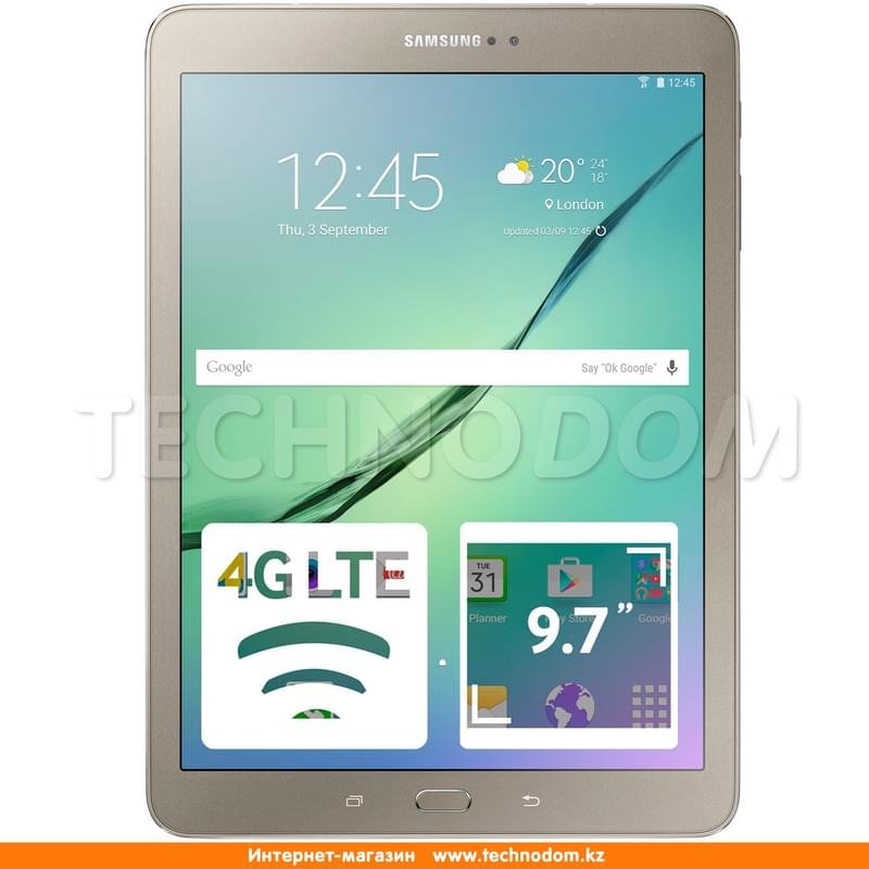 Планшет Samsung Galaxy Tab S2 9.7 32GB WiFi + LTE Gold (SM-T819NZDESKZ) - фото #0