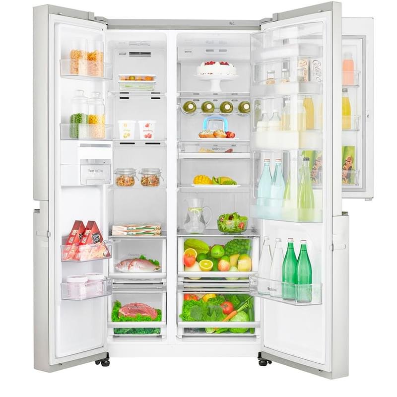 Side-by-Side холодильник LG GC-M247CABV - фото #3