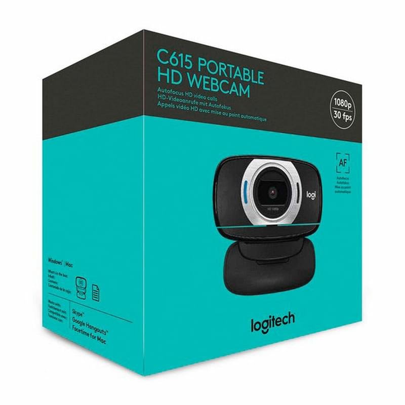 Web Камера Logitech QuickCam HD C615, 960-001056 - купить по лучшей цене в  Казахстане, Алматы | интернет-магазин Технодом