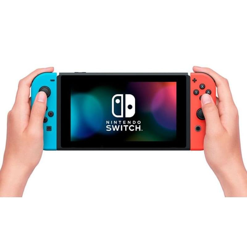 Nintendo Switch HW Ойын консолі Red/Blue - фото #1