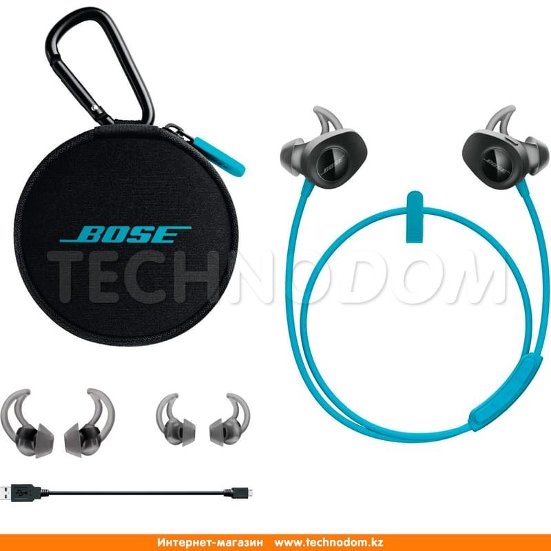 Наушники Вставные Bose Bluetooth SoundSport, Aqua - фото #5