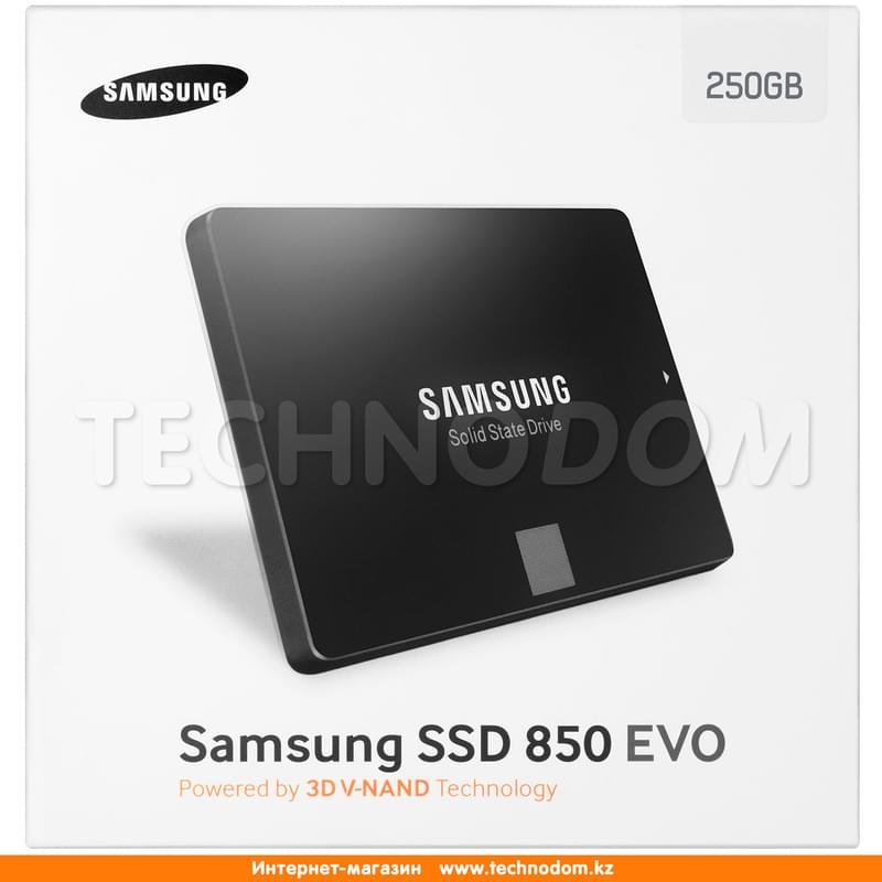 Внутренний SSD 2.5" 250GB Samsung 850 EVO, SATA-III (MZ-75E250BW) - фото #7
