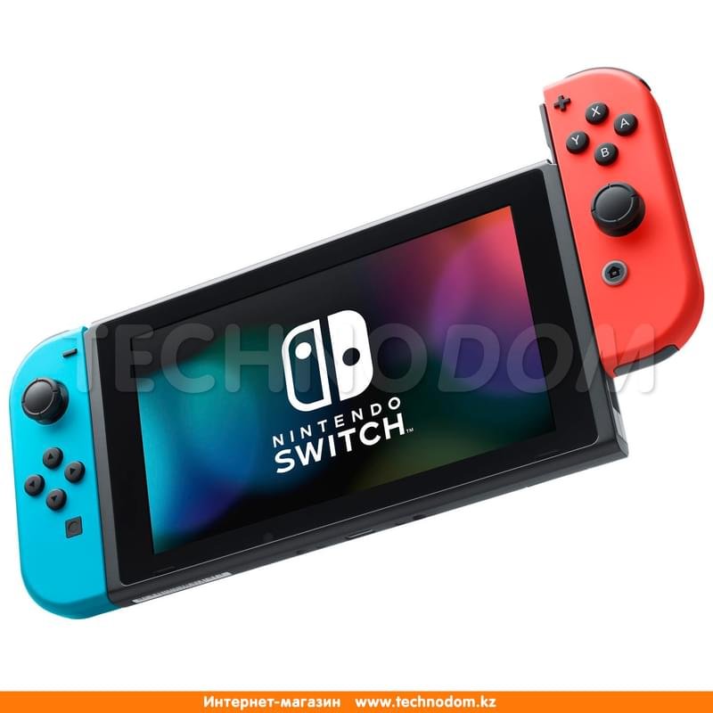 Игровая консоль Nintendo Switch HW Red/Blue + Mario Kart 8 Deluxe - фото #2