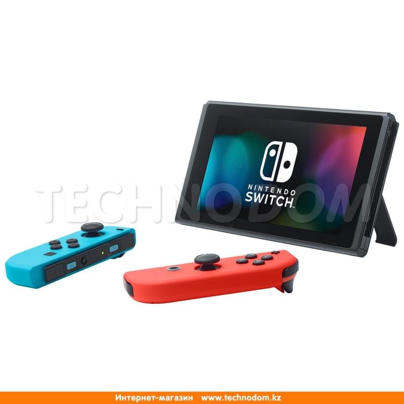 Игровая консоль Nintendo Switch HW Red/Blue + Mario Kart 8 Deluxe - фото #4