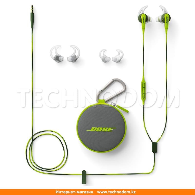 Наушники Вставные Bose SoundSport IE Headphone MFi, Energy Green - фото #4