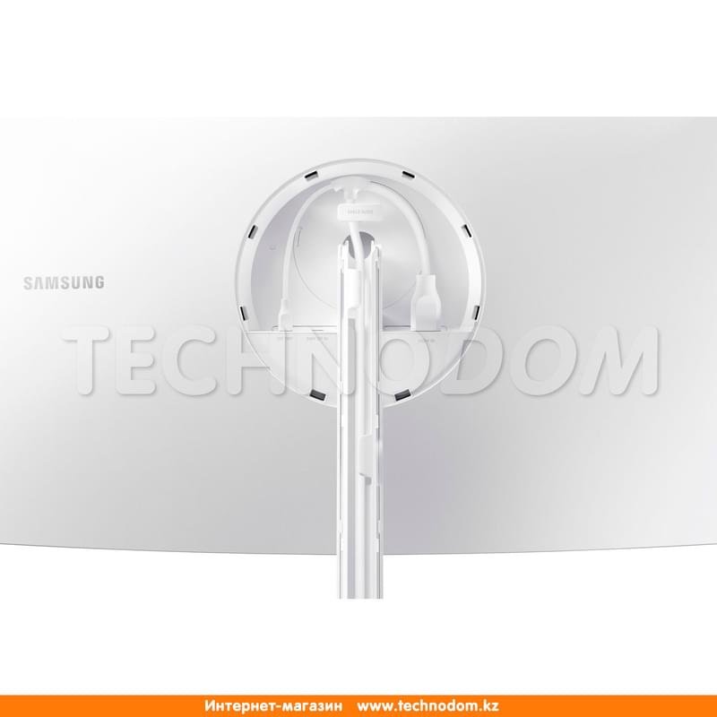 Монитор Профессиональный 31.5" Samsung LC32H711QEIXCI 2560х1440 16:9 VA 60ГЦ (HDMI+MiniDp) Curved Silver - фото #2