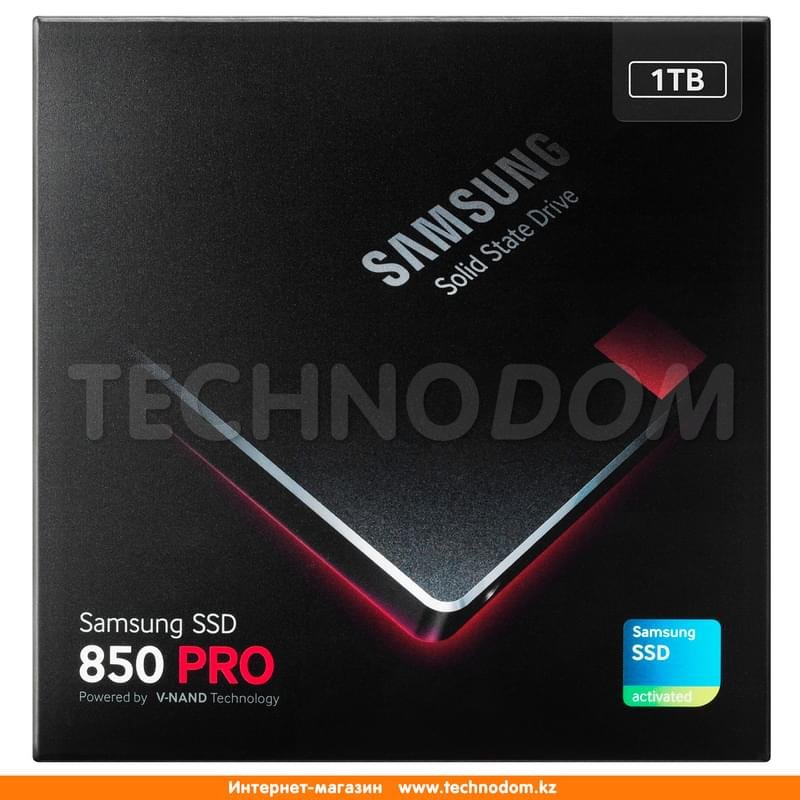 Внутренний SSD 2.5" 7мм 1TB Samsung 850 PRO, SATA-III MLC (MZ-7KE1T0BW) - фото #7