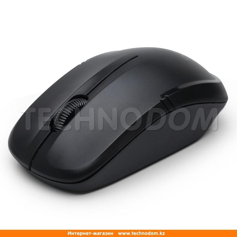 Мышка беспроводная USB Delux DLM-136OGB, Black - фото #1
