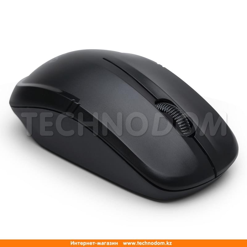 Мышка беспроводная USB Delux DLM-136OGB, Black - фото #2