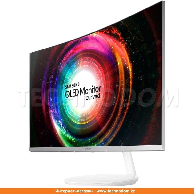 Монитор Профессиональный 26.9" Samsung LC27H711QEIXCI 2560x1440 16:9 VA 60ГЦ (HDMI+MiniDP) Curved Black - фото #10