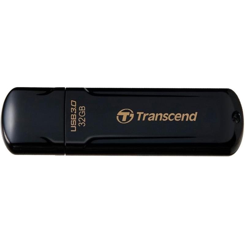 USB Флешка 32GB Transcend JetFlash 700 Type-A 3.1 Gen 1 (3.0) Black (TS32GJF700) - фото #0