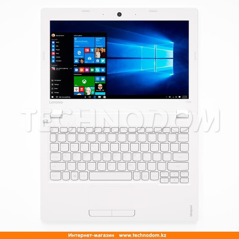 Ноутбук Cloudbook Lenovo IdeaPad 110S Celeron N3060 / 2ГБ / 32SSD / 15.6 / Win10 / (80WG00ELRK) - фото #3