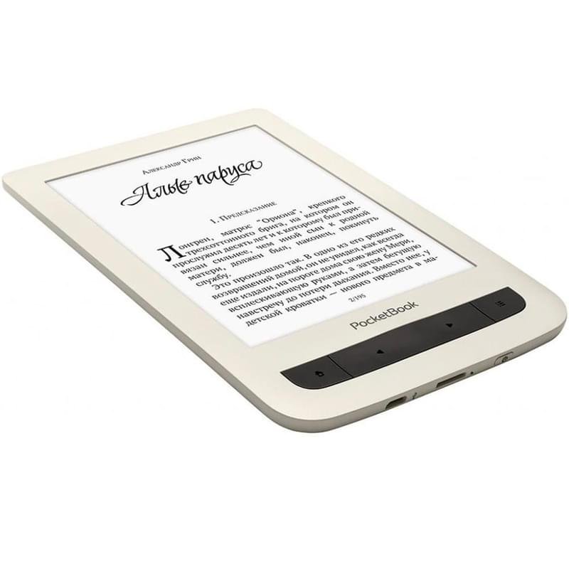 Электронная книга 6" PocketBook Touch PB625 Biege - фото #3