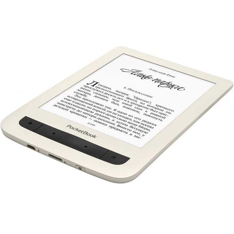 Электронная книга 6" PocketBook Touch PB625 Biege - фото #4