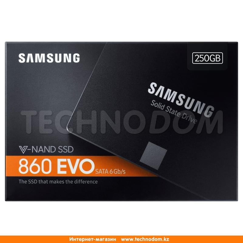 Внутренний SSD 2.5" 7мм 250GB 860 Samsung EVO SATA-III (MZ-76E250BW) - фото #5