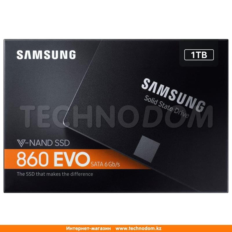 Внутренний SSD 2.5" 7мм 1TB 860 Samsung EVO SATA-III (MZ-76E1T0BW) - фото #5
