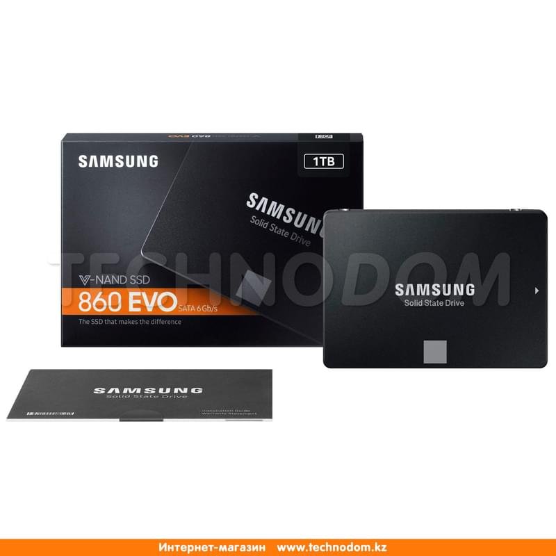 Внутренний SSD 2.5" 7мм 1TB 860 Samsung EVO SATA-III (MZ-76E1T0BW) - фото #6