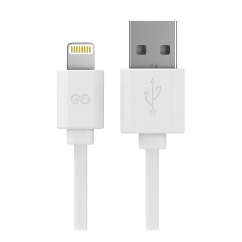 Кабель Lightning (MFi) 8pin - USB 2.0, iWalk, 1м, Белый (CST004i) - фото #0