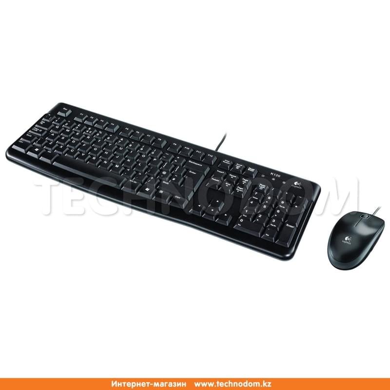 Клавиатура+Мышка проводные USB Logitech MK120, 920-002561 - фото #1
